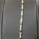 Tennis Bracelet - Yellow Gold 14k (.585) 8.1 grams 8 inch