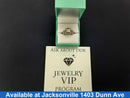 Women's Ring - White Gold 10k (.417) 6.2 grams Size 7