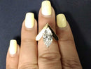 Women's Ring - Solitaire - Yellow Gold 14k (.585) 8.9 grams Size 5.5