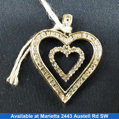 Symbol Pendant - White Gold 10k (.417) 1.5 grams