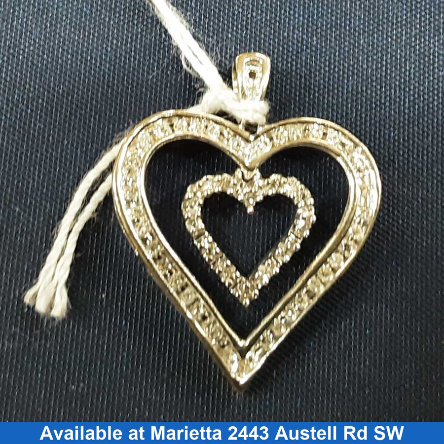 Symbol Pendant - White Gold 10k (.417) 1.5 grams