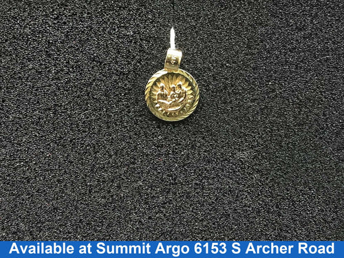 Religious Pendant - Yellow Gold 14k (.585) 1.5 grams