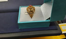 Women's Ring - Yellow Gold 22k (.917) 4.4 grams Size 8