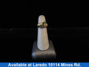 Women's Ring - Yellow Gold 14k (.585) 4.3 grams Size 20