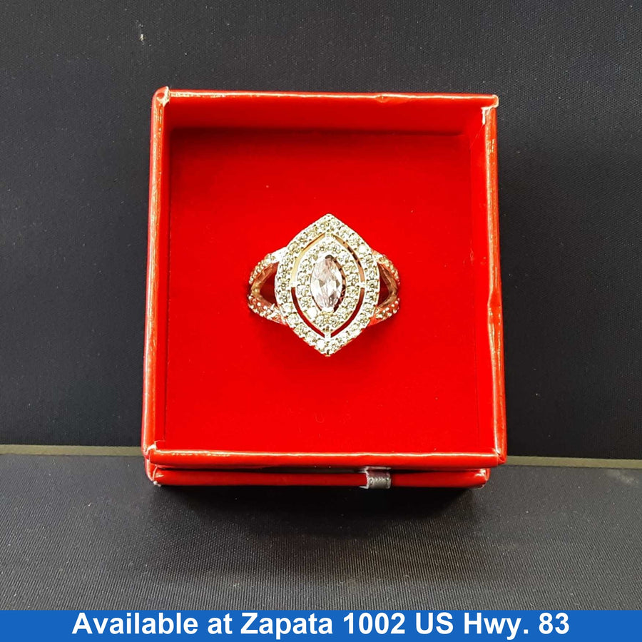 Women's Ring - Silver 4.6 grams Size 20