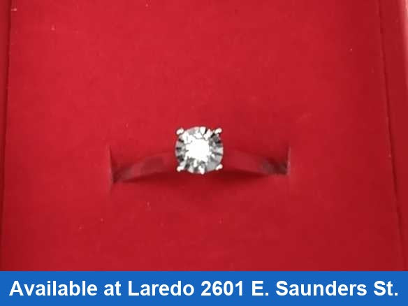 Women's Ring - Solitaire - Yellow Gold 14k (.585) 1.9 grams Size 7