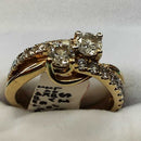 Women's Ring - Yellow Gold 14k (.585) 6.5 grams Size 9