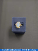 Women's Ring - Yellow Gold 14k (.585) 3.6 grams Size 7.5