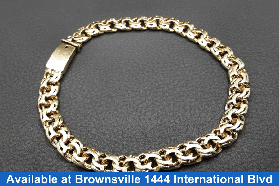 Bracelet - Yellow Gold 10k (.417) 25.9 grams 7 inch