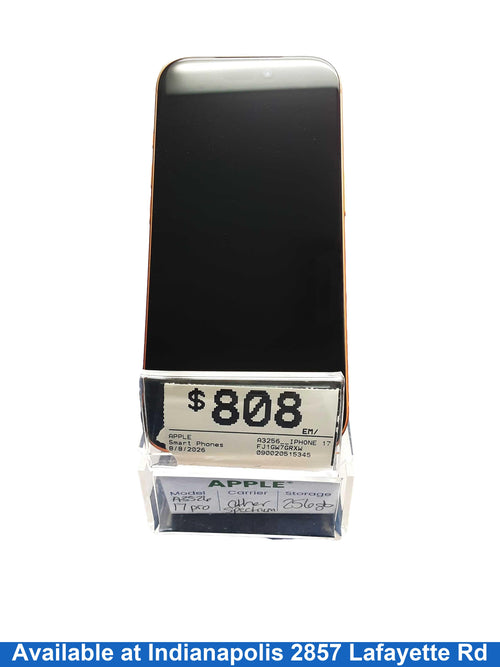 Apple A3256__iphone 17 Pro 256 Gb Orange Smart Phone