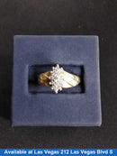 Women's Ring - Yellow Gold 14k (.585) 3.7 grams Size 9