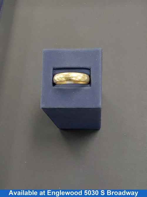 Ring - Wedding Band - Yellow Gold 14k (.585) 7.6 grams Size 11