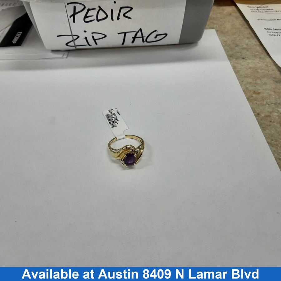Women's Ring - Yellow Gold 14k (.585) 3.5 grams Size 7