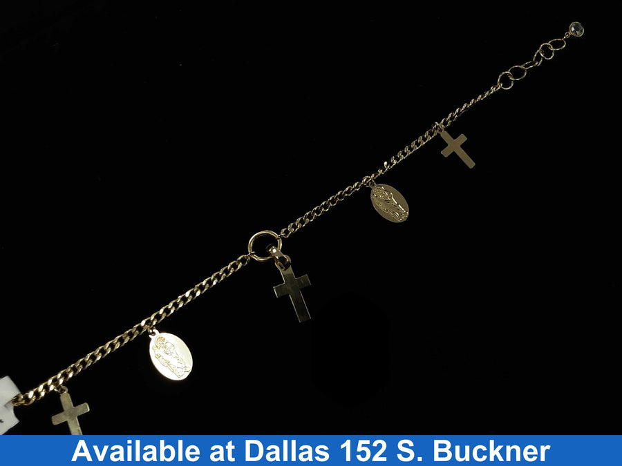 Bracelet - Yellow Gold 14k (.585) 5 grams 8 inch