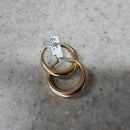 Hoop Earrings - Yellow Gold 10k (.417) 9.7 grams