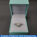 Women's Ring - White Gold 14k (.585) 3.9 grams Size 7