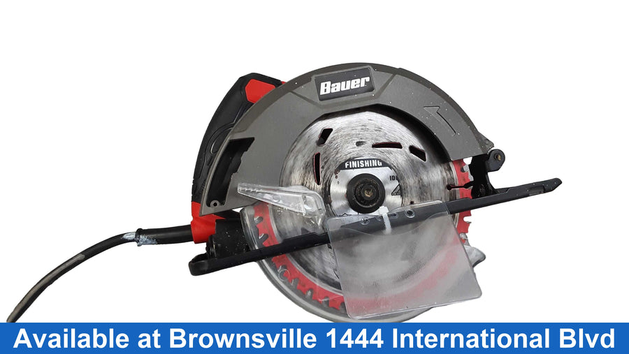Bauer 57672 Red Corded Circular Saw