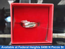 Women's Ring - Anniversary - White Gold 10k (.417) 3.54 grams Size 7