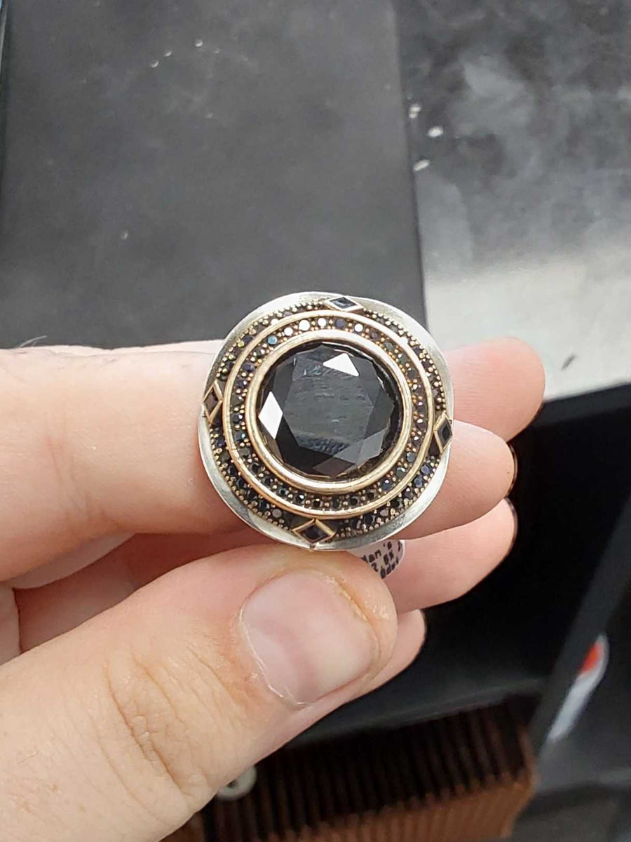 Men's Ring - Silver 25.5 Grams Size 11