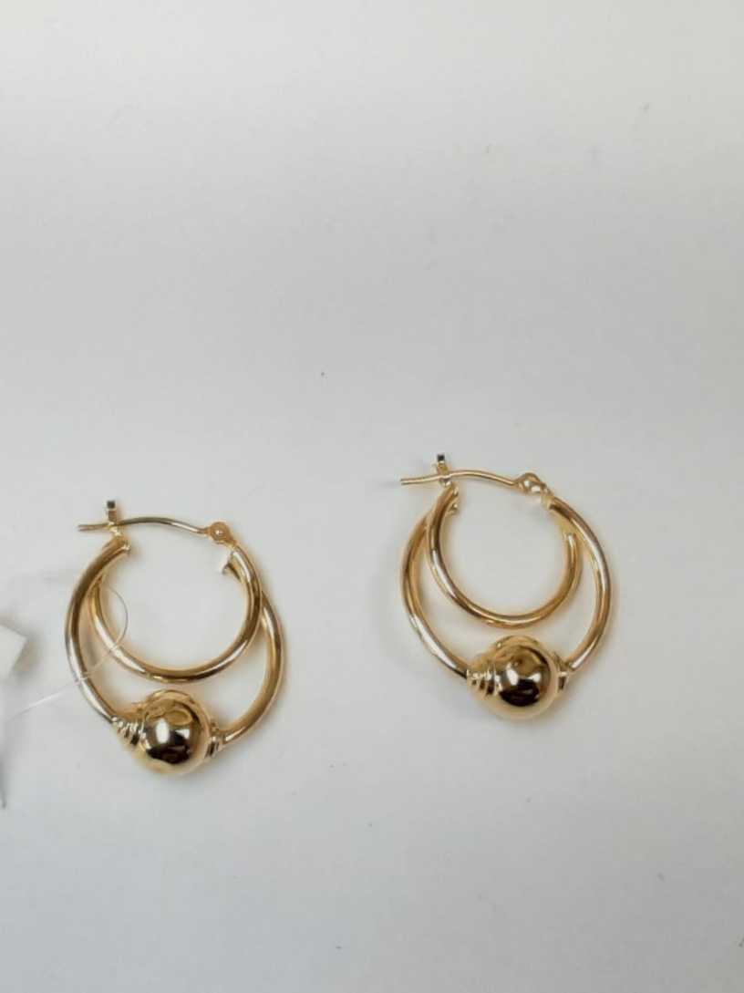 Shrimp Earrings - Yellow Gold 14k (.585) 1.6 grams