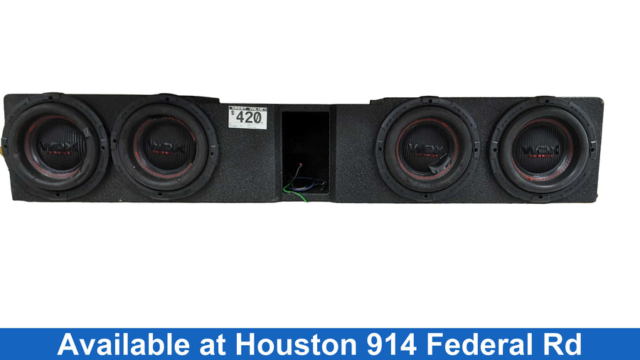 Wdx Wdx8g1.4 Black Car Sub-Woofer