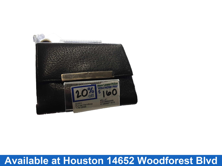 Gucci Wallet Black Purse / Handbag