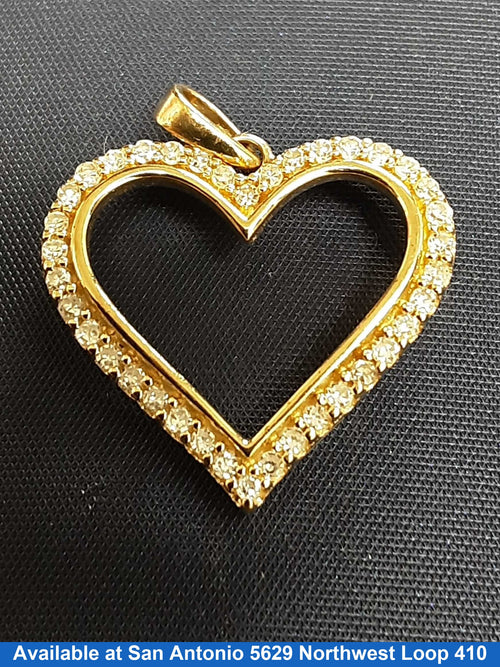 Symbol Pendant - Yellow Gold 10k (.417) 1.6 grams