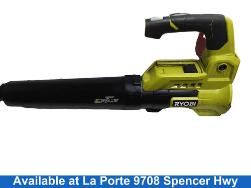 Ryobi Ry40408vnm Green Cordless Leaf Blower