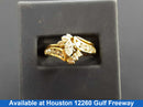Women's Ring - Yellow Gold 14k (.585) 5.5 grams Size 8