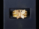Women's Ring - Yellow Gold 14k (.585) 4.1 grams Size 8