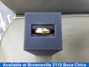 Ring - Wedding Band - Yellow Gold 10k (.417) 4.2 grams Size 7.5