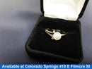 Women's Ring - White Gold 14k (.585) 2.5 grams Size 7.5