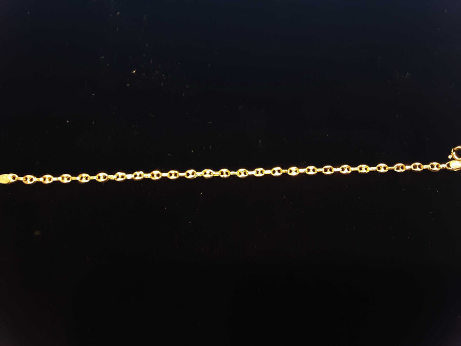 Bracelet - Yellow Gold 18k (.750) 3.7 grams 8 inch