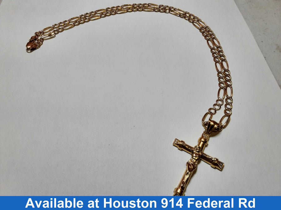 Chain - Yellow Gold 14k (.585) 21 grams 21 inch