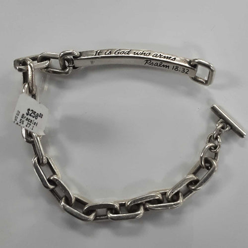 ID Bracelet - Silver 27.1 grams 6 inch