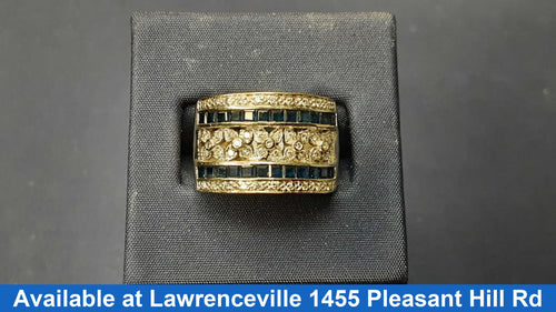 Women's Ring - White Gold 14k (.585) 10 grams Size 9