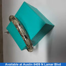 Bangle Bracelet - Silver 11.5 grams 8 inch
