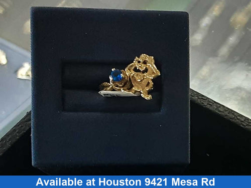 Women's Ring - Yellow Gold 10k (.417) 2 grams Size 4.5