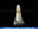 Women's Ring - Yellow Gold 10k (.417) 5.5 grams Size 4.5