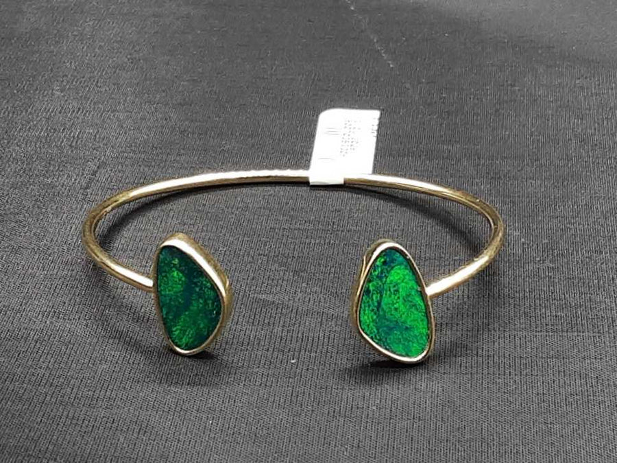 Bangle Bracelet - Yellow Gold 14k (.585) 5.9 grams 7 inch