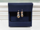 Jacket Earrings - Yellow Gold 14k (.585) 0.8 grams