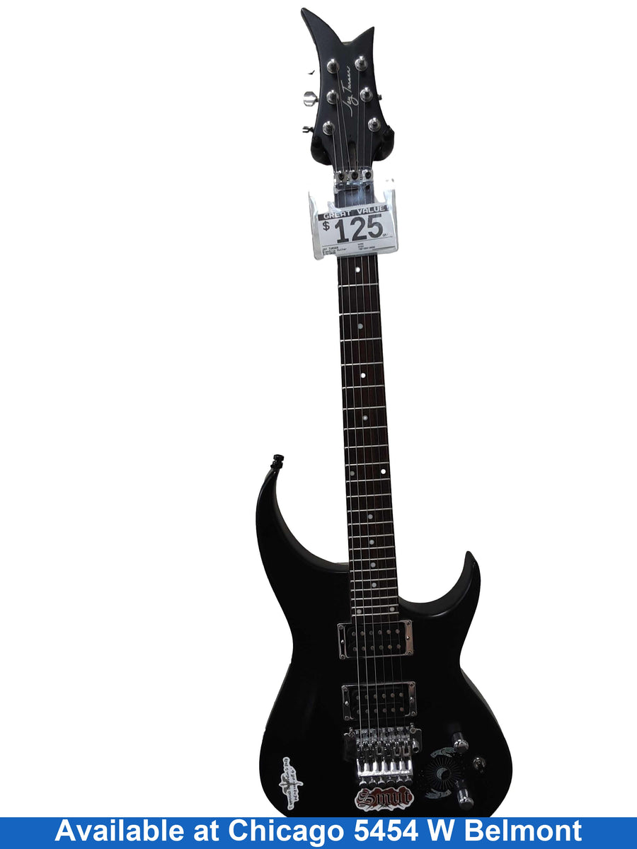 Jay Turser Black Electric Classic Guitar