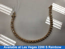Tennis Bracelet - Yellow Gold 14k (.585) 14.3 grams 8 inch