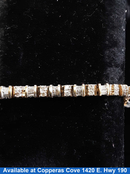 Bracelet - Yellow Gold 10k (.417) 12.3 grams 8 inch