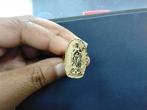 Women's Ring - Yellow Gold 14k (.585) 5.6 grams Size 20