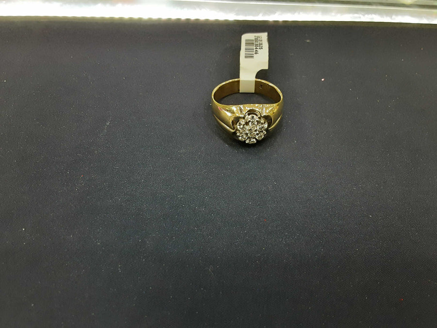 Men's Ring - Yellow Gold 14k (.585) 10 grams Size 8