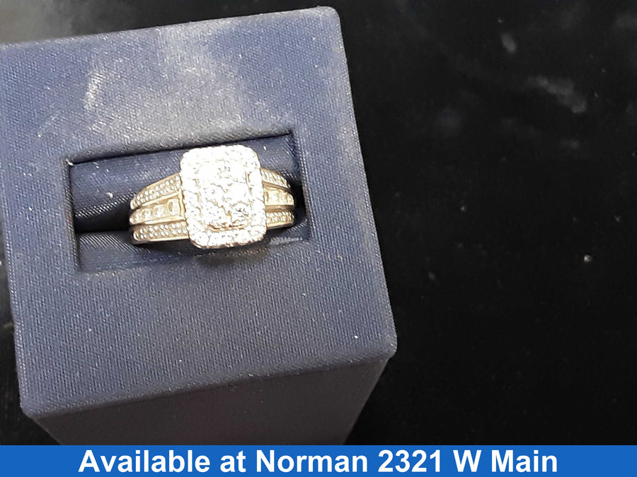 Women's Ring - Yellow Gold 10k (.417) 4.2 grams Size 5