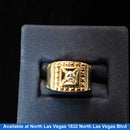 Men's Ring - Yellow Gold 10k (.417) 2.6 grams Size 4
