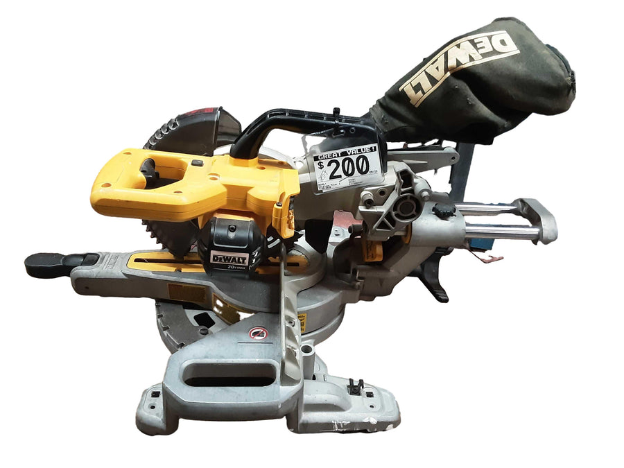 Dewalt Dcs361 Yellow Cordless Miter Saw