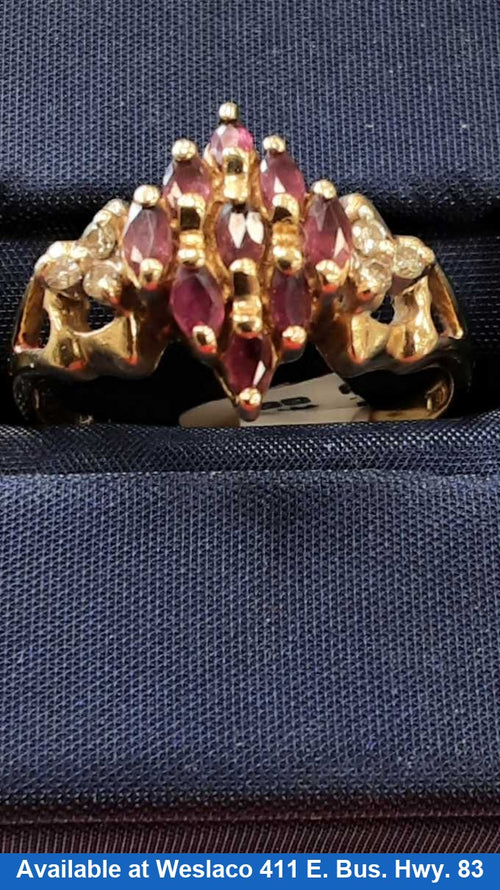 Women's Ring - Yellow Gold 14k (.585) 3.9 grams Size 8